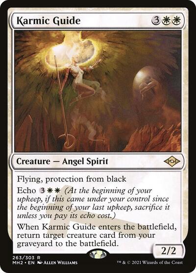 Karmic Guide (MH2) #263 Rare (Lightly Played) Modern Horizons 2 Magic: 2021