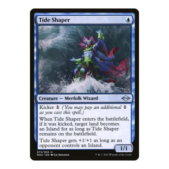 Tide Shaper (MH2) #72 Uncommon (Near Mint) Modern Horizons 2 Magic: The Gathering: 2021