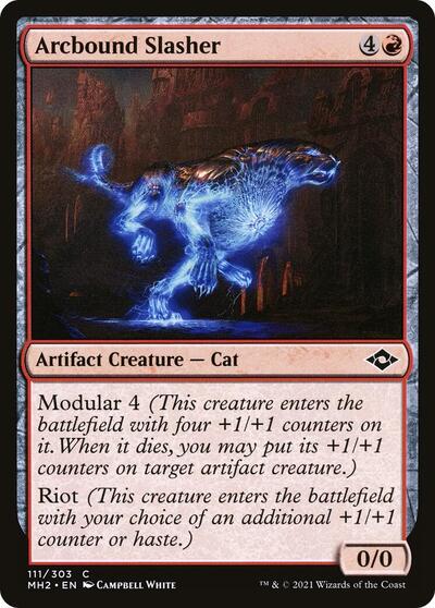 Arcbound Slasher (MH2) #111 Common (Lightly Played) Modern Horizons 2 Magic: The Gathering: 2021