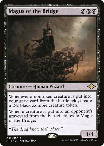 Magus of the Bridge (MH2) #92 Rare (Lightly Played) Modern Horizons 2 Magic: 2021