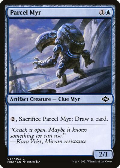 Parcel Myr (MH2) #54 Common (Foil Lightly Played) Modern Horizons 2 Magic: The Gathering: 2021