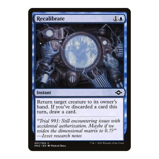 Recalibrate (MH2) #57 Common (Lightly Played) Modern Horizons 2 Magic: The Gathering: 2021