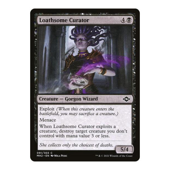 Loathsome Curator (MH2) #91 Common Modern Horizons 2 Magic: The Gathering: 2021