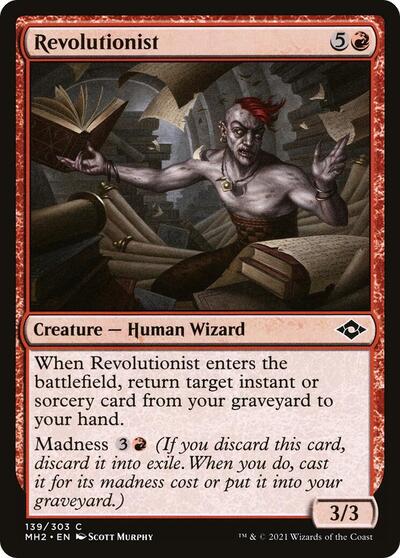 Revolutionist (MH2) #139 Common (Lightly Played) Modern Horizons 2 Magic: 2021