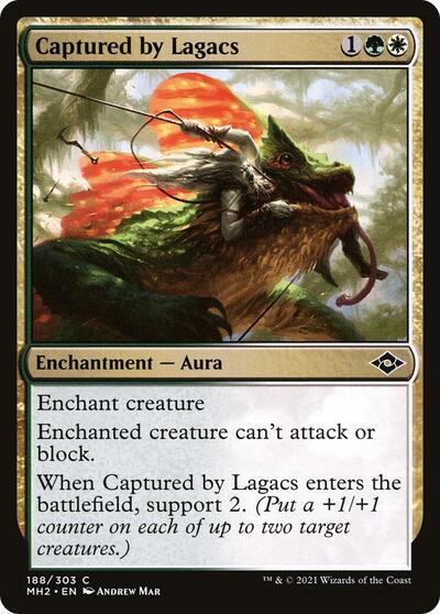 Captured by Lagacs (MH2) #188 Common (Lightly Played) Modern Horizons 2 Magic: The Gathering: 2021
