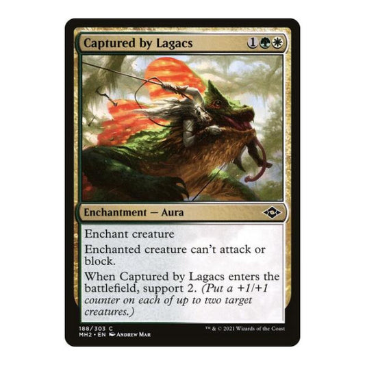 Captured by Lagacs (MH2) #188 Common (Lightly Played) Modern Horizons 2 Magic: The Gathering: 2021