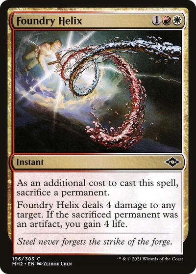 Foundry Helix (MH2) #196 Common (Lightly Played) Modern Horizons 2 Magic: 2021