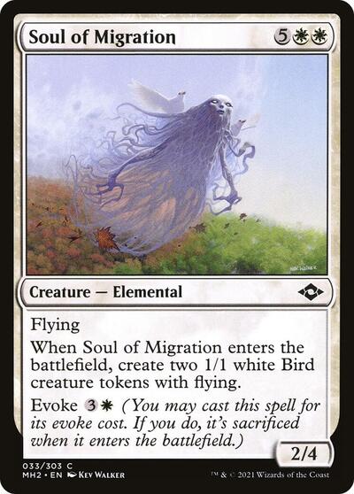 Soul of Migration (MH2) #33 Common (Lightly Played) Modern Horizons 2 Magic: The Gathering: 2021