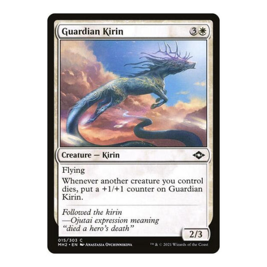 Guardian Kirin (MH2) #15 Common (Lightly Played) Modern Horizons 2 Magic: The Gathering: 2021