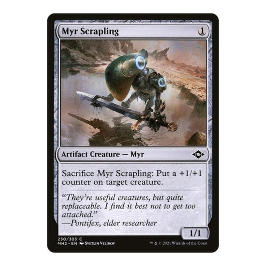 Myr Scrapling (MH2) #230 Common Modern Horizons 2 Magic: The Gathering: 2021