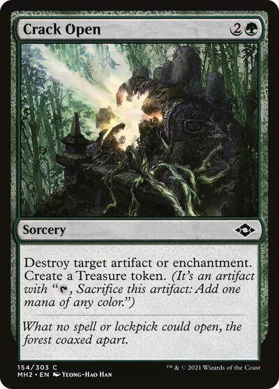 Crack Open (MH2) #154 Common (Lightly Played) Modern Horizons 2 Magic: 2021