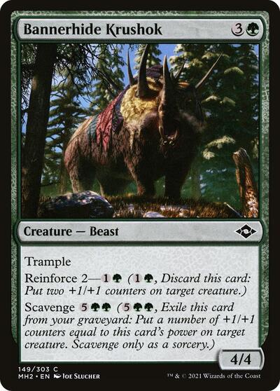 Bannerhide Krushok (MH2) #149 Common Modern Horizons 2 Magic: 2021