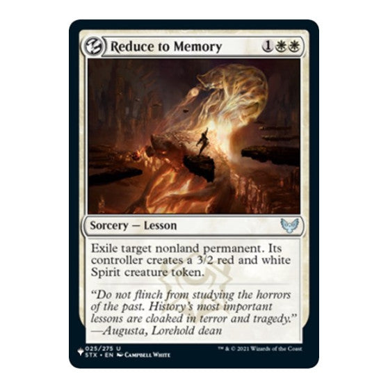 Reduce to Memory (LIST) #025/275 Uncommon (Lightly Played) The List Reprints Magic: The Gathering: 2026
