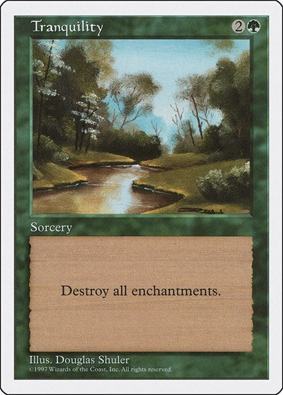 Tranquility (5ED) #333 Common (Lightly Played) Fifth Edition Magic: 1997