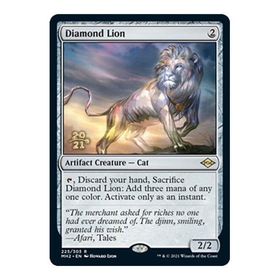 Diamond Lion (PRE) #225 Rare (Foil Lightly Played) Prerelease Cards Magic: The Gathering: 2026