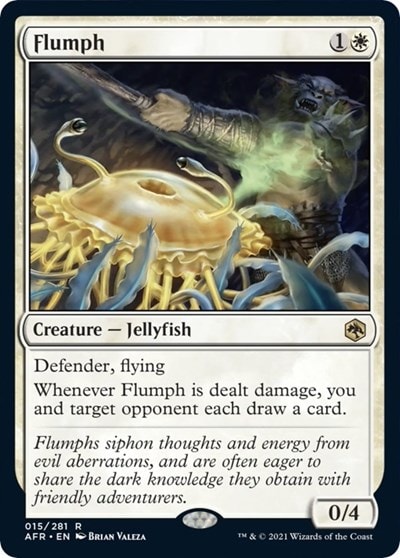 Flumph (AFR) #15 Rare (Lightly Played) Adventures in the Forgotten Realms Magic: The Gathering: 2021