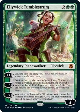 Ellywick Tumblestrum (AFR) #181 Mythic Rare (Lightly Played) Adventures in the Forgotten Realms Magic: The Gathering: 2021