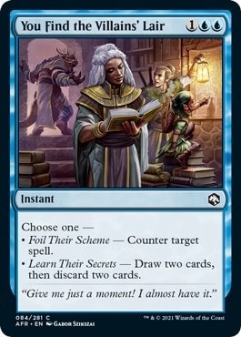 You Find the Villains' Lair (AFR) #84 Common (Lightly Played) Adventures in the Forgotten Realms Magic: The Gathering: 2021