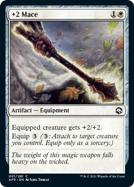 2021 Magic: Adventures in the Forgotten Realms (AFR) - plus2 Mace (#1, Common)