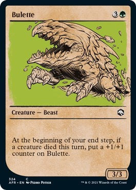 Bulette Showcase (AFR) #324 Common Adventures in the Forgotten Realms Magic: The Gathering: 2021