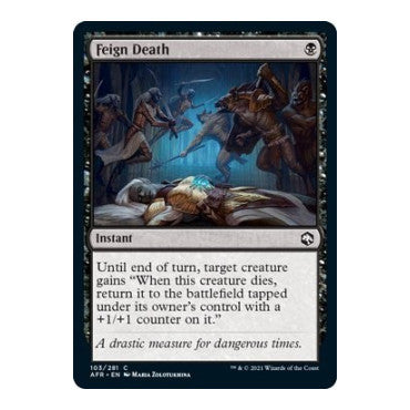Feign Death (AFR) #103 Common (Lightly Played) Adventures in the Forgotten Realms Magic: The Gathering: 2021