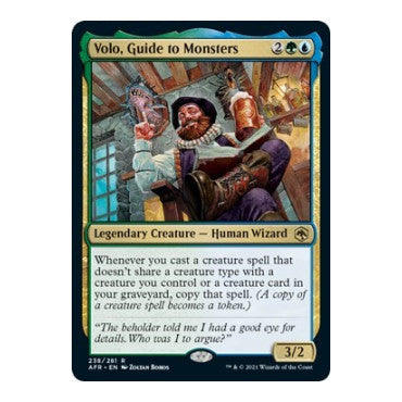 Volo Guide to Monsters (AFR) #238 Rare (Lightly Played) Adventures in the Forgotten Realms Magic: The Gathering: 2021