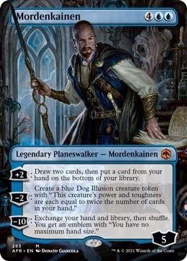 Mordenkainen (Borderless) (AFR) #283 Mythic Rare (Lightly Played) Adventures in the Forgotten Realms Magic: The Gathering: 2021