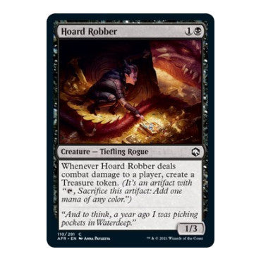 Hoard Robber (AFR) #110 Common (Lightly Played) Adventures in the Forgotten Realms Magic: The Gathering: 2021