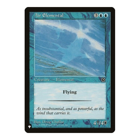 Air Elemental (LIST) #P02-31 Uncommon (Lightly Played) The List Reprints Magic: The Gathering: 2026