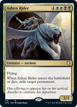 Ashen Rider (AFC) #175 Mythic Rare (Near Mint) Commander: Adventures in the Forgotten Realms Magic: The Gathering: 2021