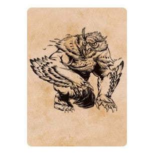 Owlbear (Showcase) Art Card (ASAFR) #76 Special (Lightly Played) Art Series: Adventures in the Forgotten Realms Magic: The Gathering: 2021