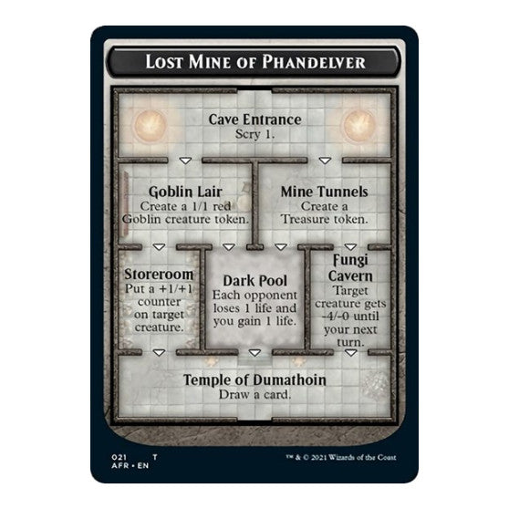 Lost Mine of Phandelver Token (AFR) (OVER) #21 Token (Damaged) Oversize Cards Magic: The Gathering: 2026