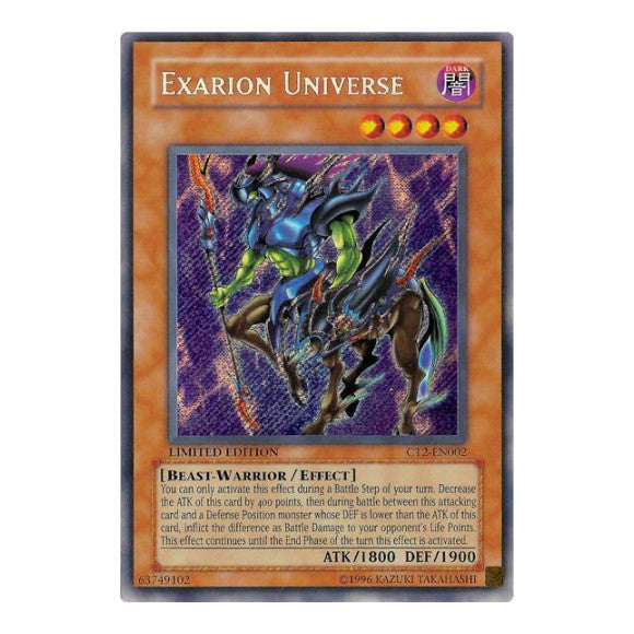 Exarion Universe (CT2) #CT2-EN002 Secret Rare (Limited Near Mint) 2005 Collectors Tin YuGiOh: 2005