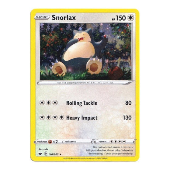 Snorlax - 140/202 (Cosmos Holo) (BLE) #140/202 Promo Blister Exclusives Pokemon: 2026