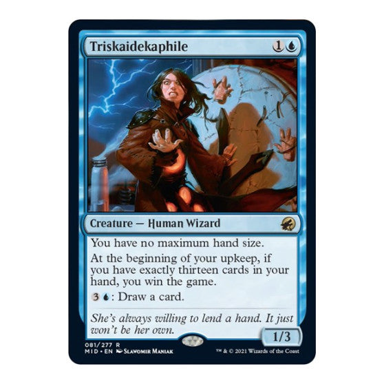Triskaidekaphile (MID) #81 Rare Innistrad: Midnight Hunt Magic: The Gathering: 2021