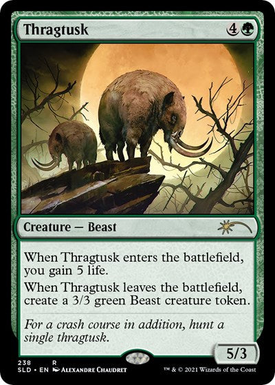 Thragtusk (SLD) #238 Rare (Foil Near Mint) Secret Lair Drop Series Magic: 2026