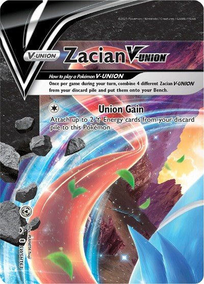 Zacian V UNION SWSH163 (SWSD) #SWSH163 Promo (Holofoil Lightly Played) SWSH: Sword & Shield Promo Cards Pokemon: 2019