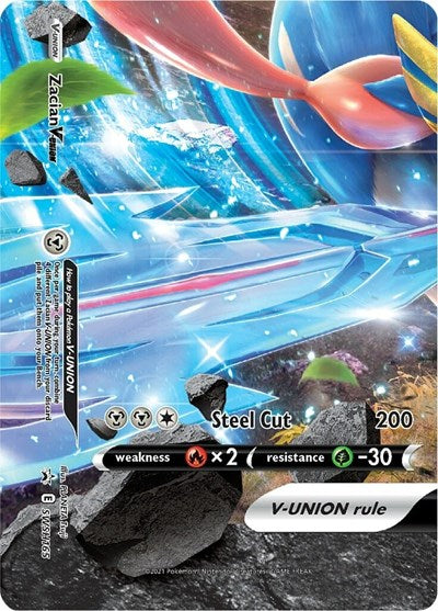Zacian V UNION SWSH165 (SWSD) #SWSH165 Promo (Holofoil Lightly Played) SWSH: Sword & Shield Promo Cards Pokemon: 2019