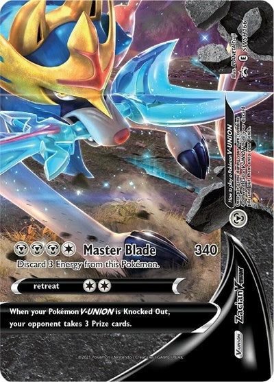 Zacian V UNION SWSH166 (SWSD) #SWSH166 Promo (Holofoil Lightly Played) SWSH: Sword & Shield Promo Cards Pokemon: 2019