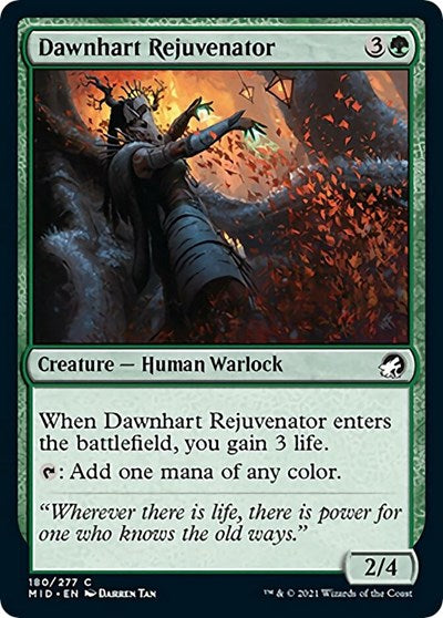Dawnhart Rejuvenator (MID) #180 Common (Lightly Played) Innistrad: Midnight Hunt Magic: The Gathering: 2021