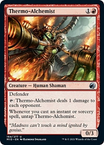 Thermo Alchemist (MID) #164 Uncommon (Moderately Played) Innistrad: Midnight Hunt Magic: The Gathering: 2021