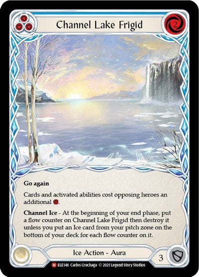Channel Lake Frigid (ELE) #ELE146 Majestic Tales of Aria Flesh and Blood TCG: 2021