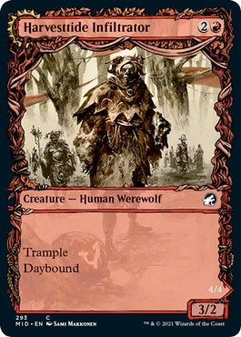 2021 Magic: Innistrad: Midnight Hunt (MID) - Harvesttide Infiltrator Showcase (#293, Common)