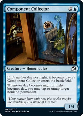 Component Collector (MID) #43 Common (Lightly Played) Innistrad: Midnight Hunt Magic: 2021