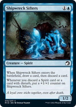 Shipwreck Sifters (MID) #74 Common Innistrad: Midnight Hunt Magic: The Gathering: 2021