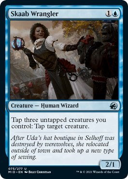 Skaab Wrangler (MID) #75 Uncommon (Lightly Played) Innistrad: Midnight Hunt Magic: The Gathering: 2021
