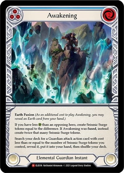 Awakening (ELE) #ELE006 Majestic (1st Edition Normal Lightly Played) Tales of Aria Flesh and Blood TCG: 2021