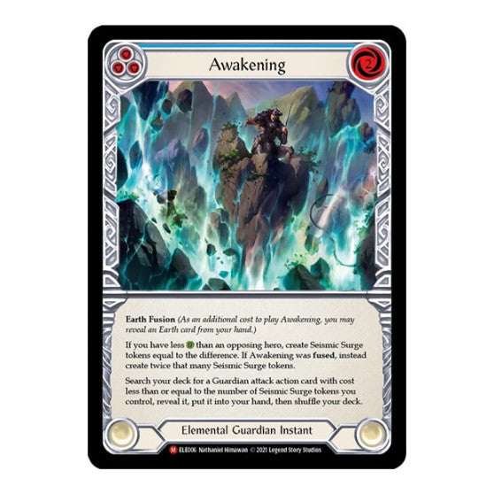 Awakening (ELE) #ELE006 Majestic (1st Edition Normal Lightly Played) Tales of Aria Flesh and Blood TCG: 2021