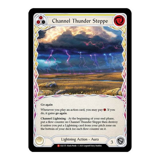 Channel Thunder Steppe (ELE) #ELE175 Majestic (Unlimited Edition Normal Lightly Played) Tales of Aria Flesh and Blood TCG: 2021