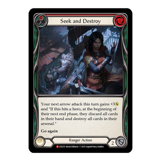 Seek and Destroy (ELE) #ELE215 Majestic Tales of Aria Flesh and Blood TCG: 2021